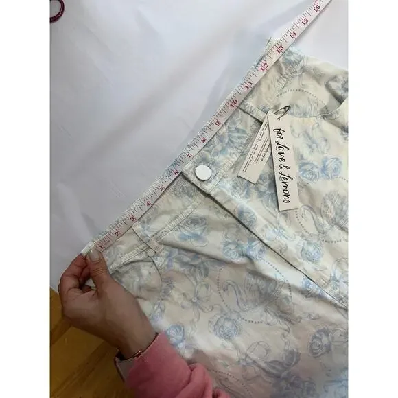 For Love & Lemons  Chantal Denim Midi Skirt - Picture 8 of 8